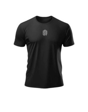 Slim fit t-shirt noir